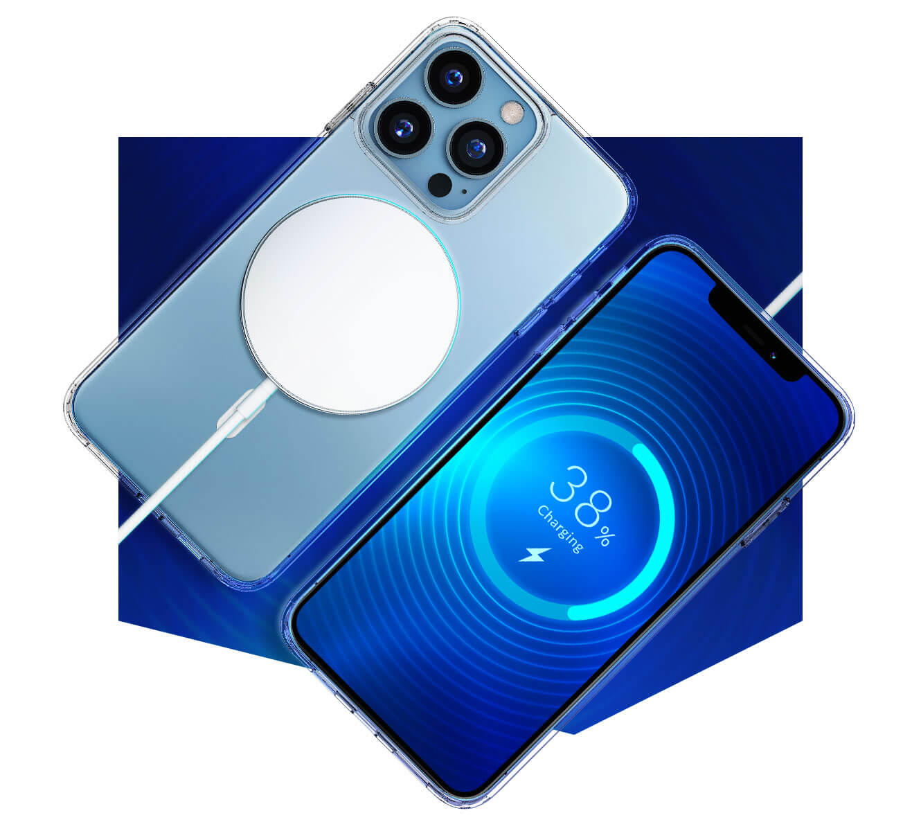 3mk Obal iPhone 15 MagSafe Mag case transparentní