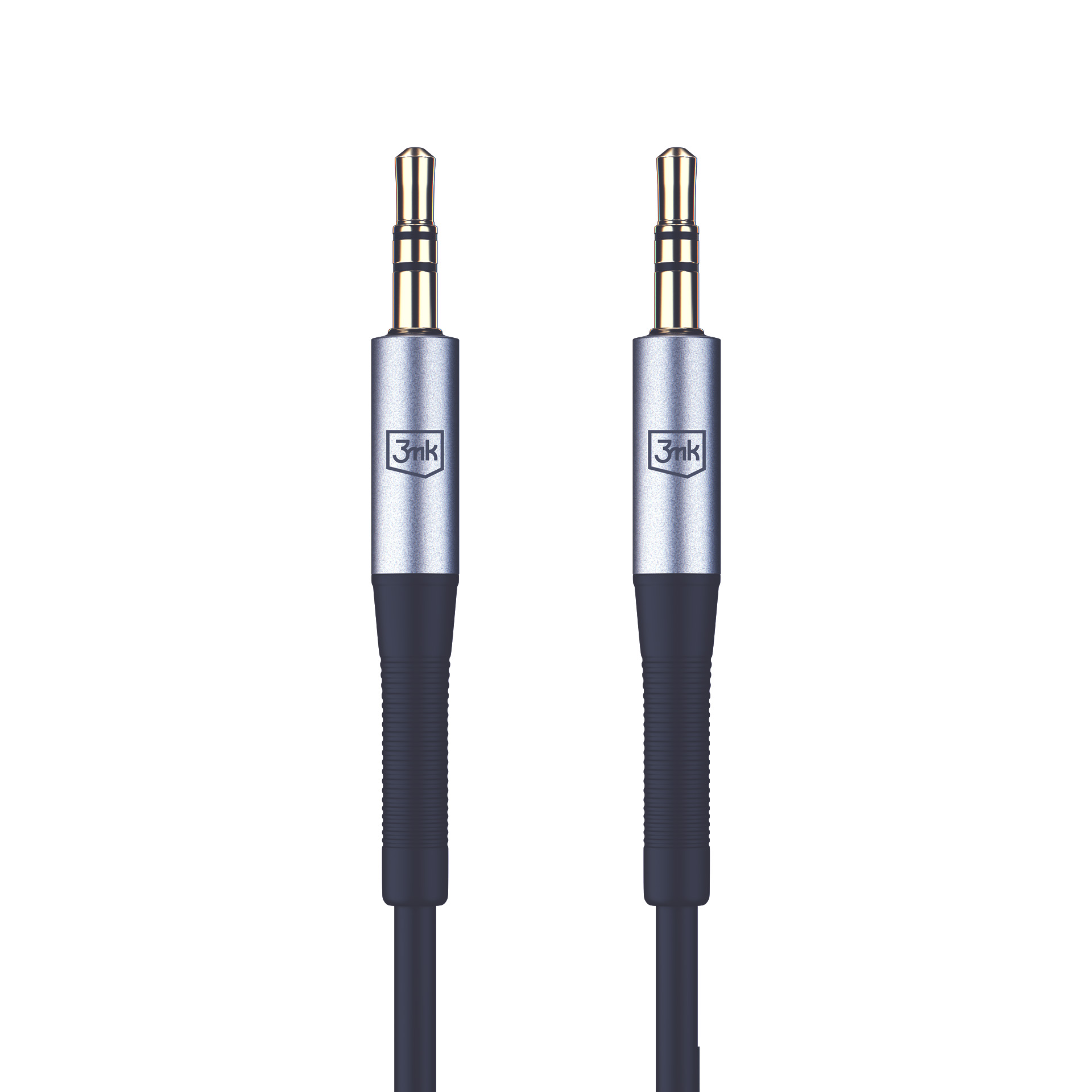 3MK kabel AUX Jack 3,5 mm - Jack 3,5 mm černý