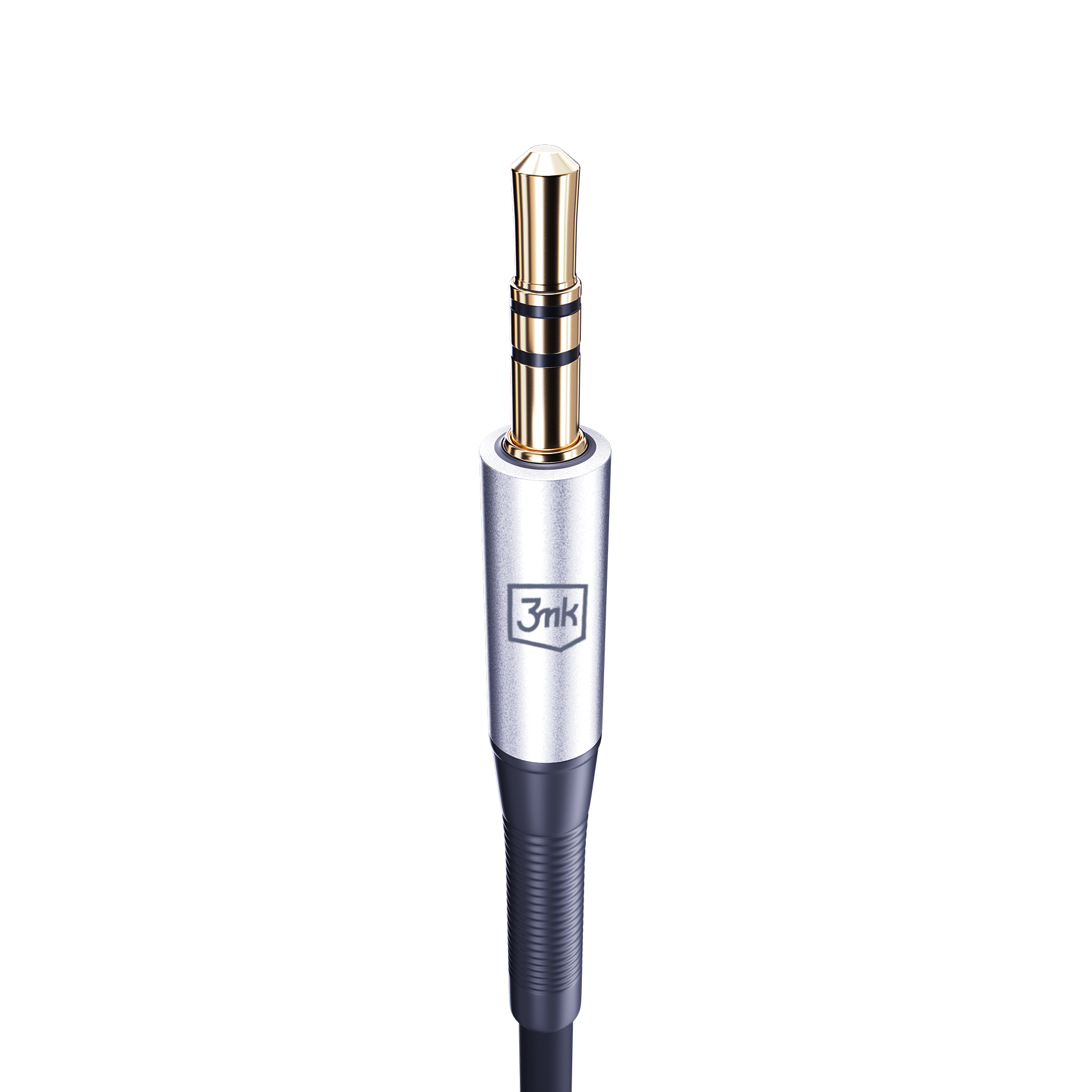 3MK kabel AUX Jack 3,5 mm - Jack 3,5 mm černý