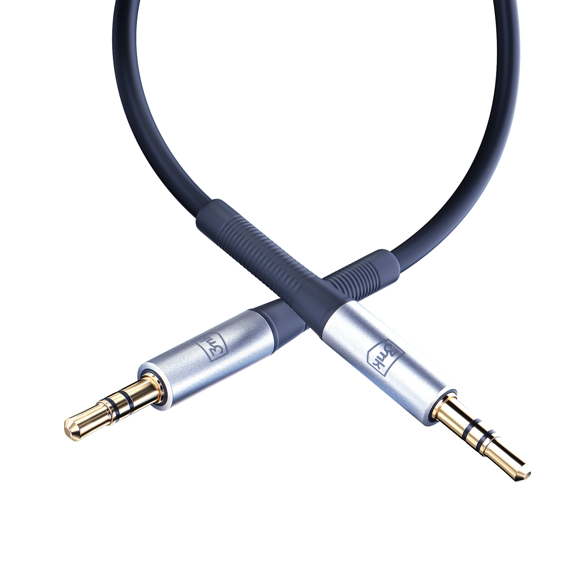 3MK kabel AUX Jack 3,5 mm - Jack 3,5 mm černý