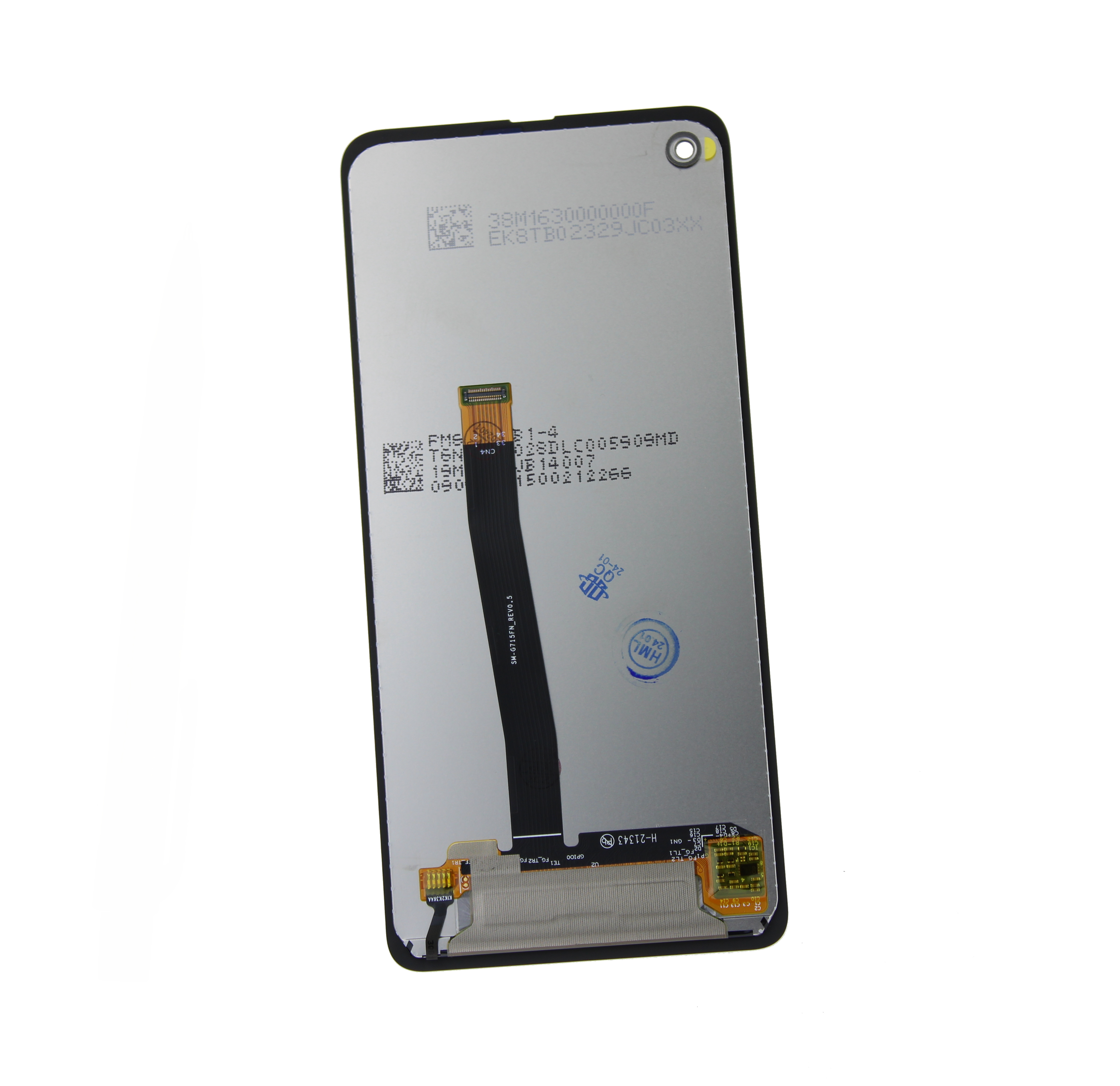 Originál LCD + Dotyková vrstva Samsung Galaxy Xcover Pro SM-G715 černá - repasovaný díl vyměněné sklíčko