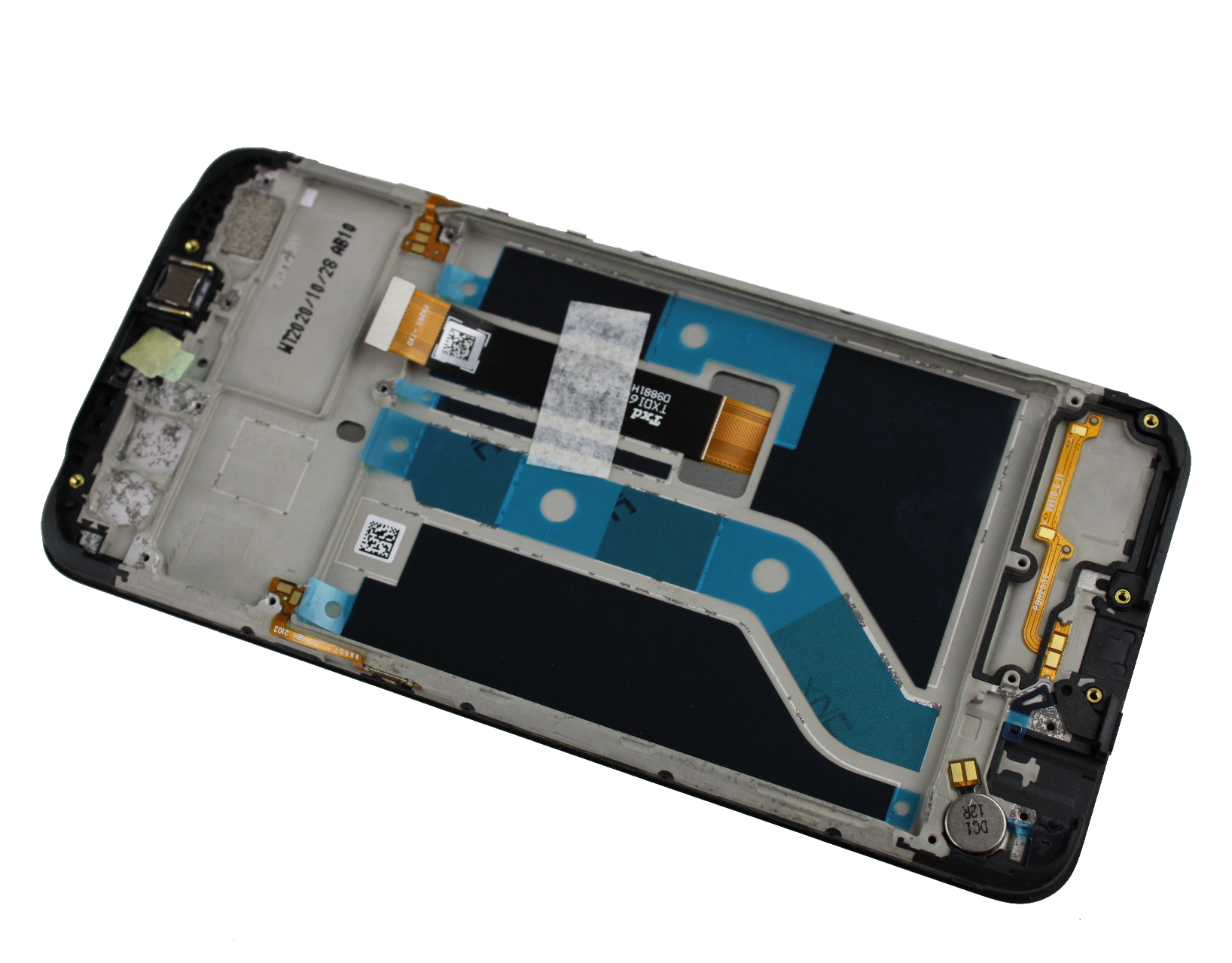 Originál LCD + Dotyková vrstva Oppo A12 černá CPH2077 - repasovaný díl vyměněné sklíčko