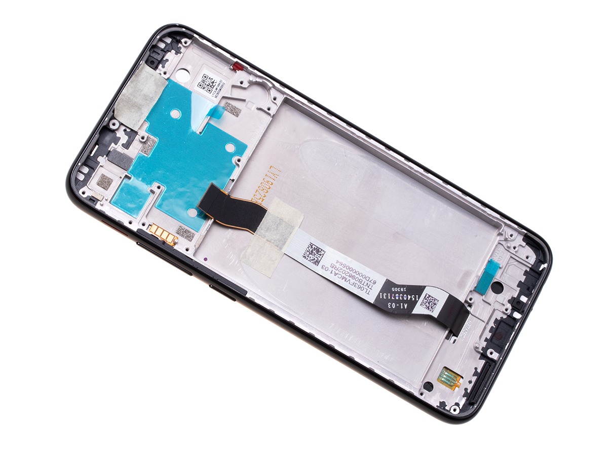 Originál LCD + Dotyková vrstva Xiaomi Redmi Note 8 - Redmi Note 8 2021 černá - repasovaný díl vyměněné sklíčko
