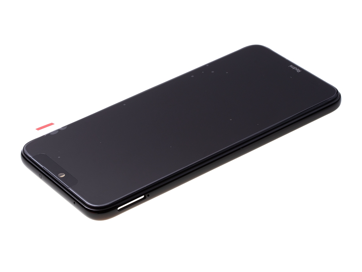 Originál LCD + Dotyková vrstva Xiaomi Redmi Note 8 - Redmi Note 8 2021 černá - repasovaný díl vyměněné sklíčko