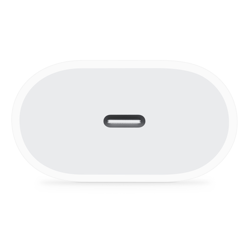 Originál síťová nabíječka iPhone MHJE3ZM/A 20W bílá Bulk