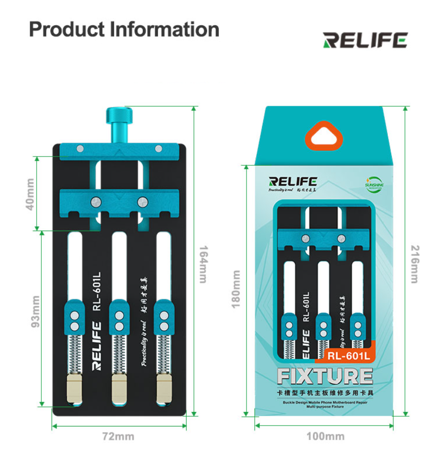 Relife RL601L multifunkční držák na opravu DPS