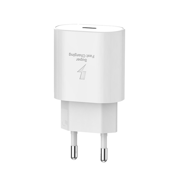 Denmen TA800 PD 25W síťová nabíječka bilá Bulk
