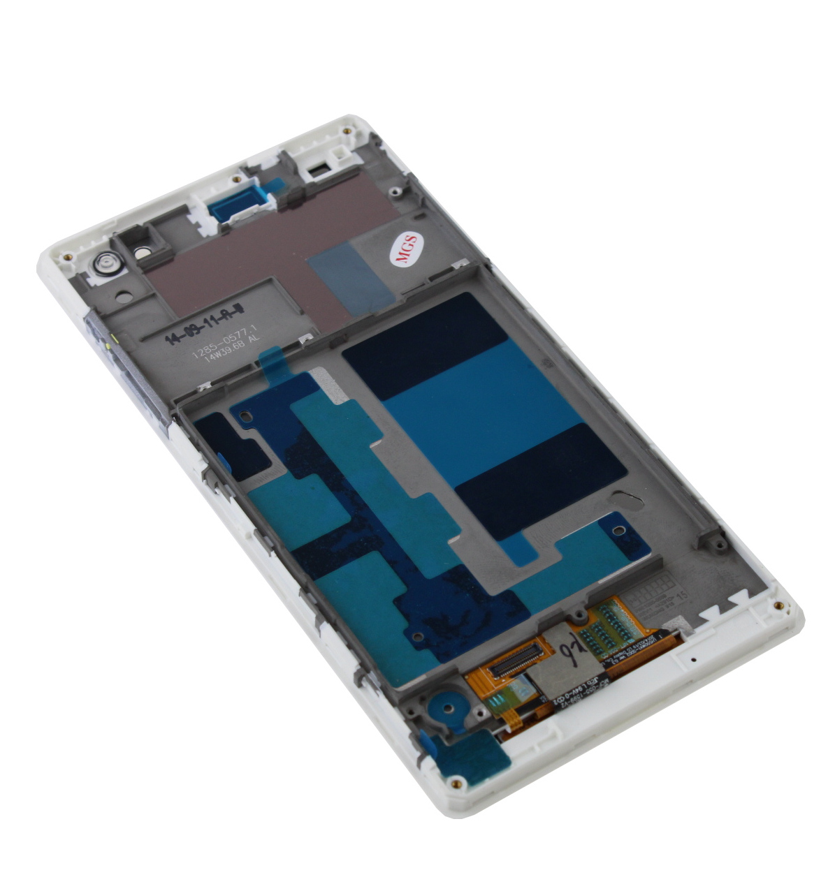 Originál LCD + Dotyková vrstva Sony Xperia C3 bilá