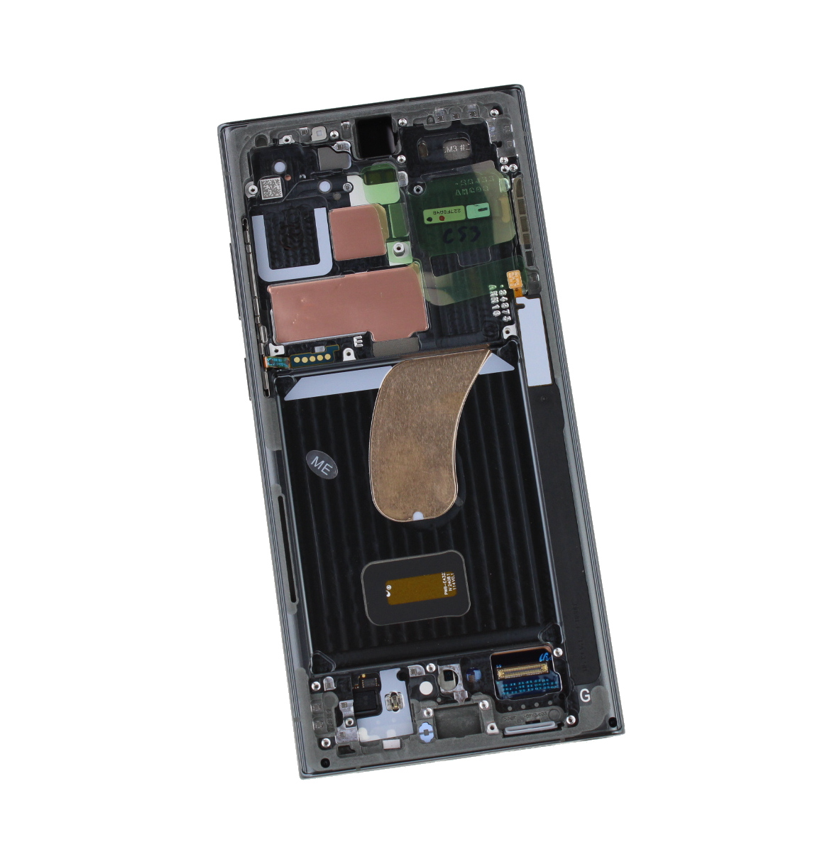 Originál LCD + Dotyková vrstva Samsung Galaxy S23 Ultra SM-S918 zelená