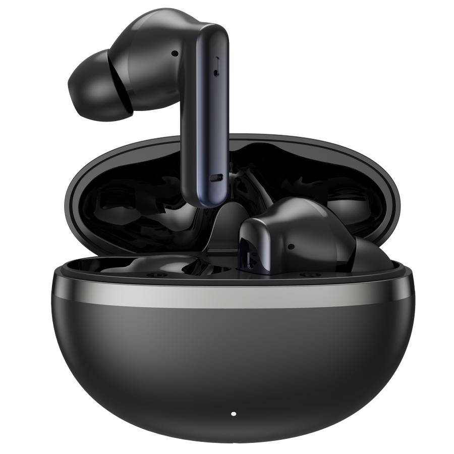 Jellico bezdrátová sluchátka ANC+ENC TWS černé