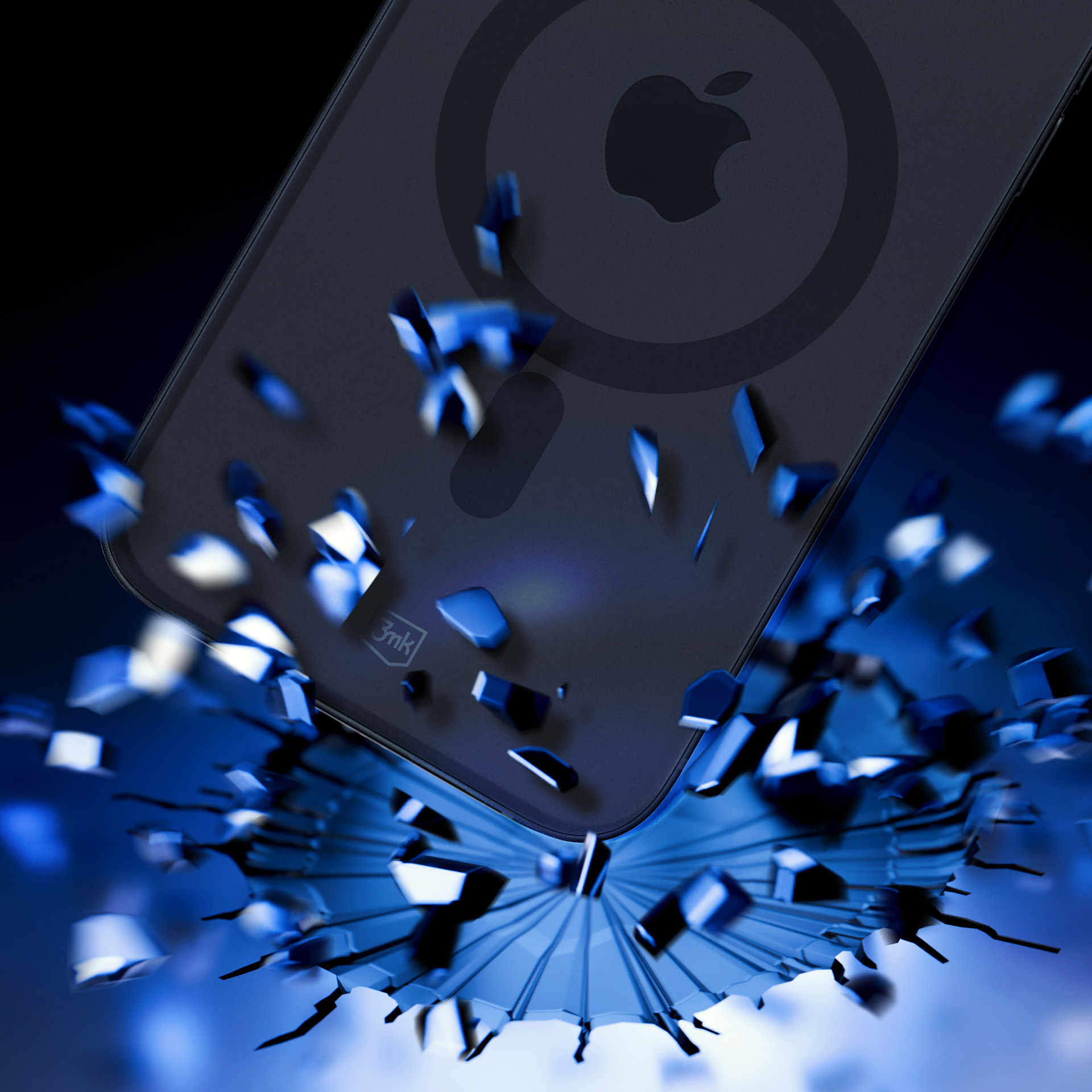 Kryt MagSafe 3mk Smoke MagCase iPhone 15 Plus kouřový