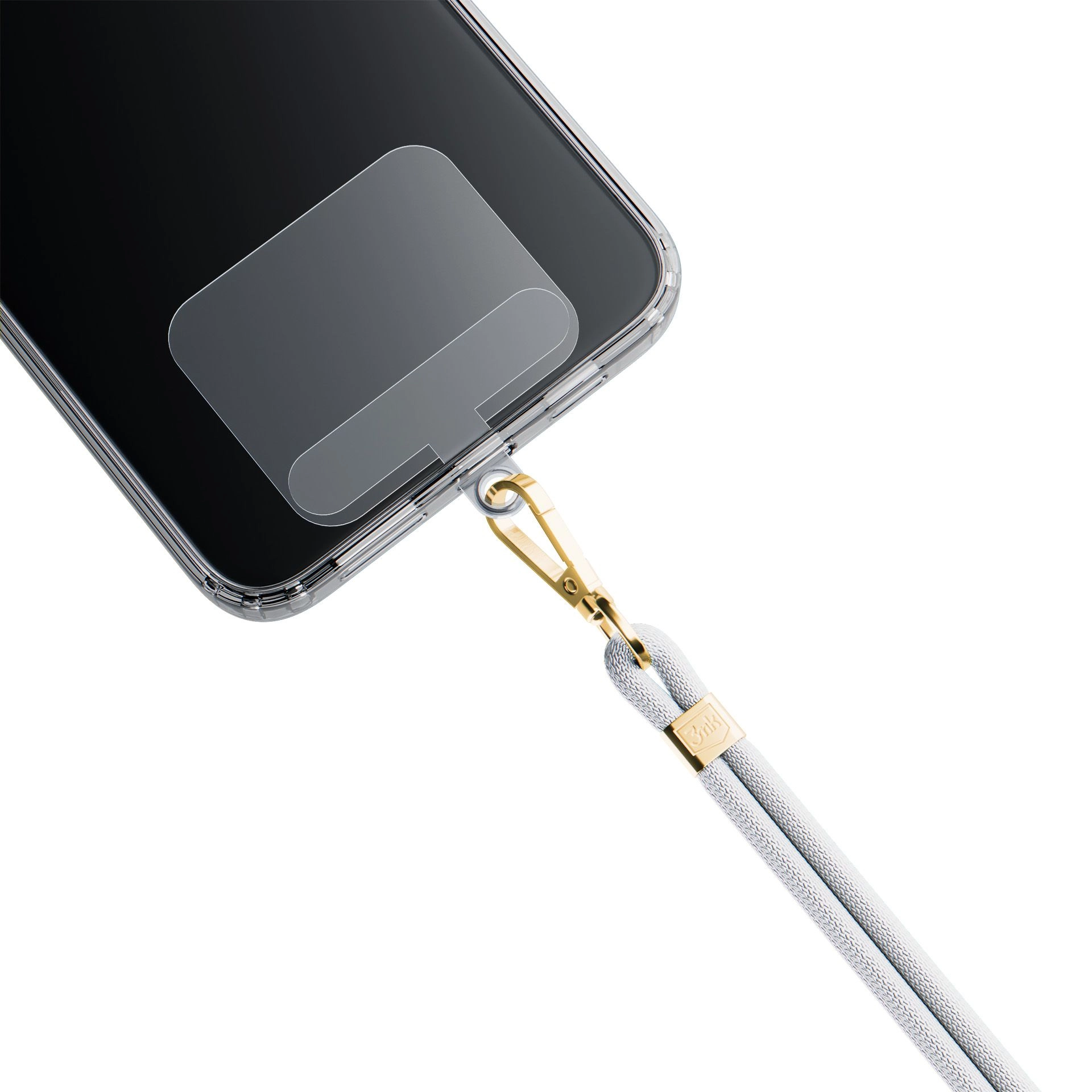 3mk EasyClip šňůrka na telefon bílá - Funkční a stylový doplněk pro váš telefon