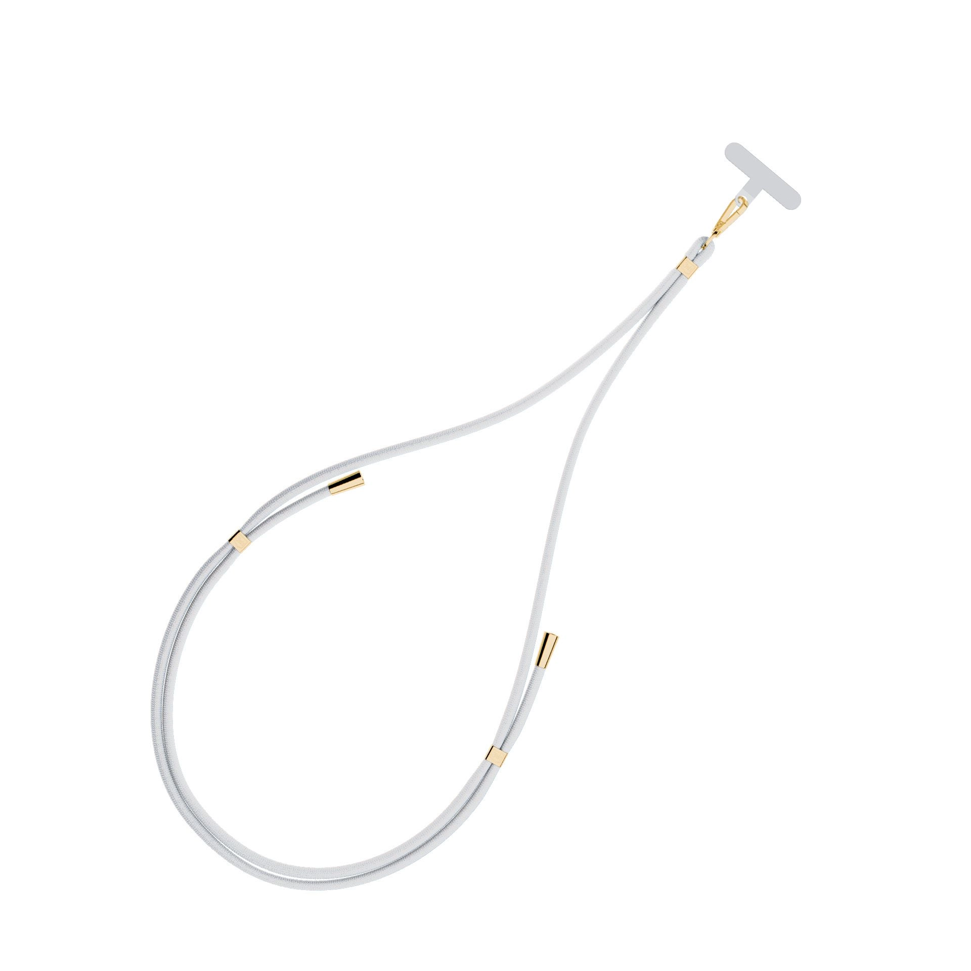 3mk EasyClip šňůrka na telefon bílá - Funkční a stylový doplněk pro váš telefon