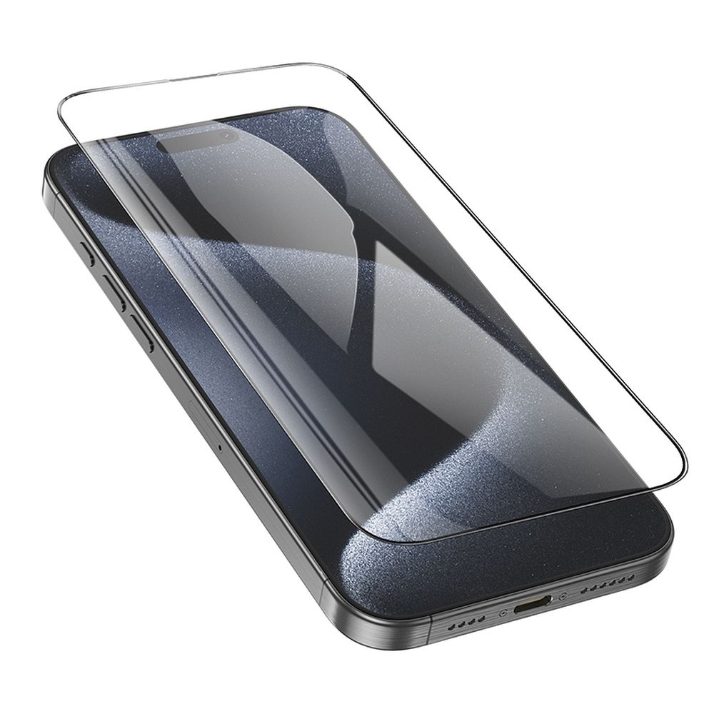 Hoco G14 Ochranné tvrzené sklo iPhone 12 Pro Max celoplošné lepení 5D - set 10 ks