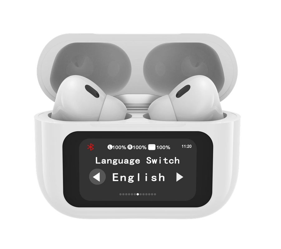 Jellico AirBlue Pro 3 bezdrátová sluchátka Bluetooth ANC bílé