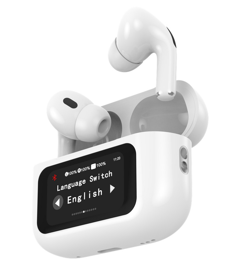 Jellico AirBlue Pro 3 bezdrátová sluchátka Bluetooth ANC bílé