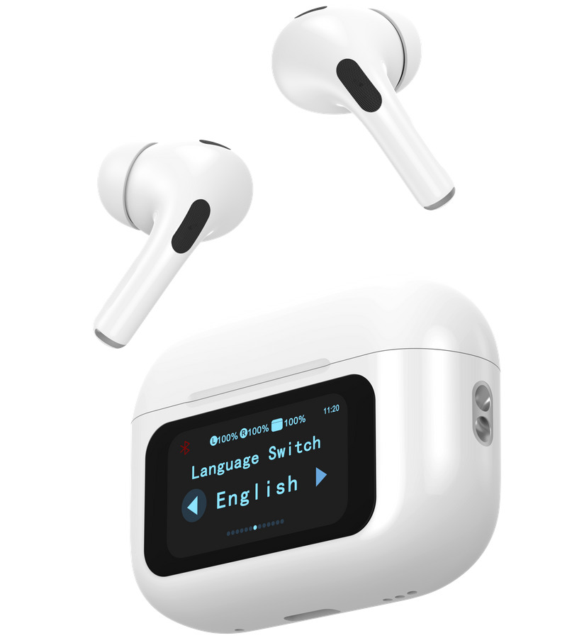 Jellico AirBlue Pro 3 bezdrátová sluchátka Bluetooth ANC bílé