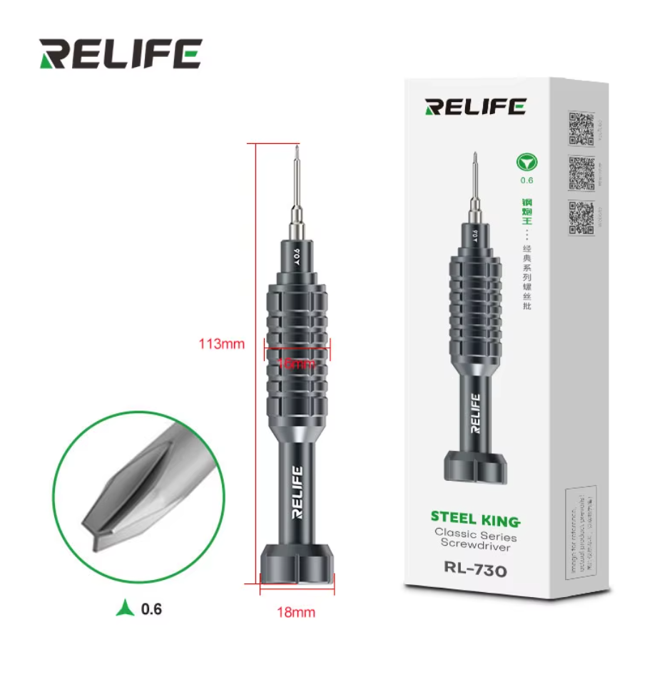 Relife šroubovák RL-730 Steel Cannon King Classic Series Y0.6