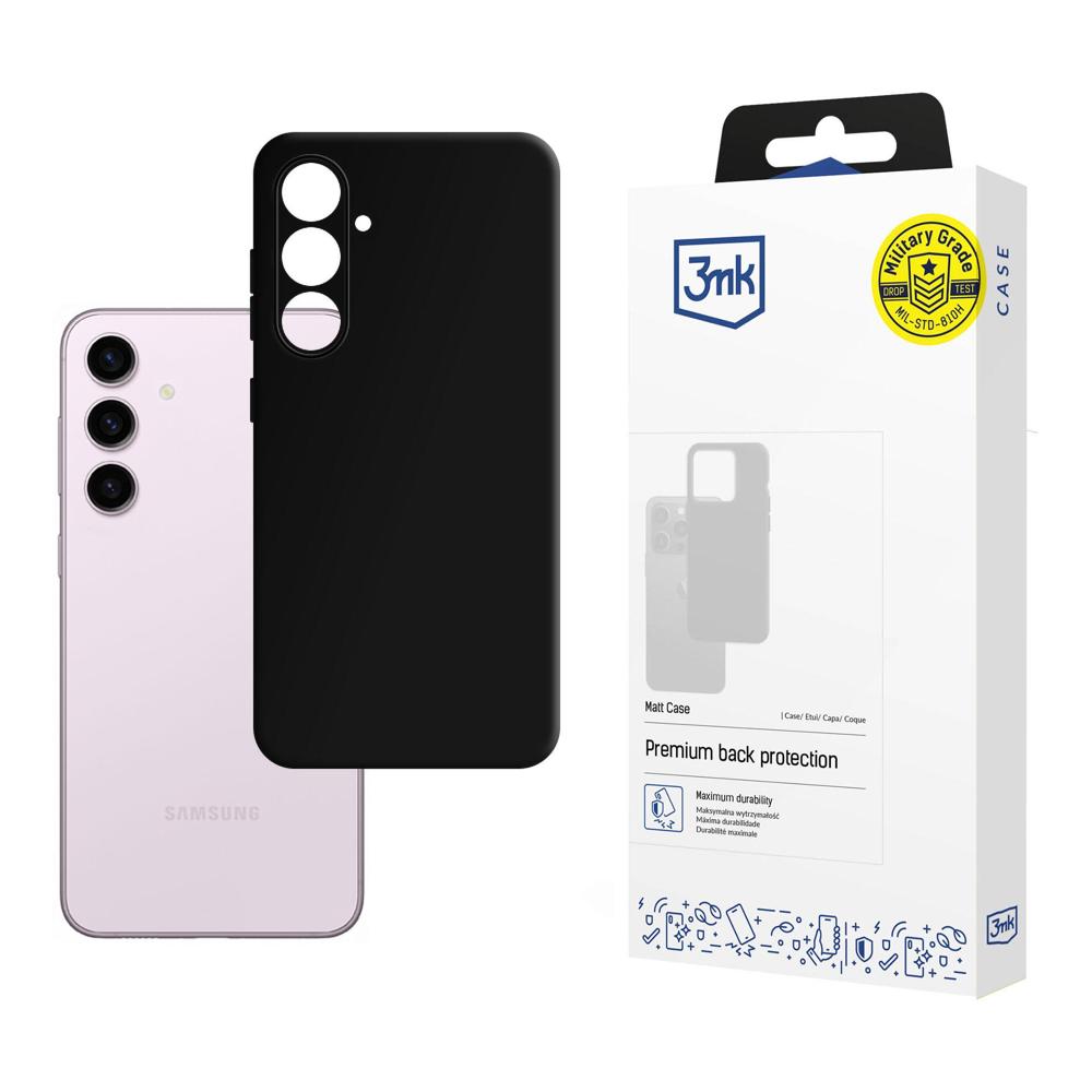 3MK Obal Samsung Galaxy S24 Matt case černý