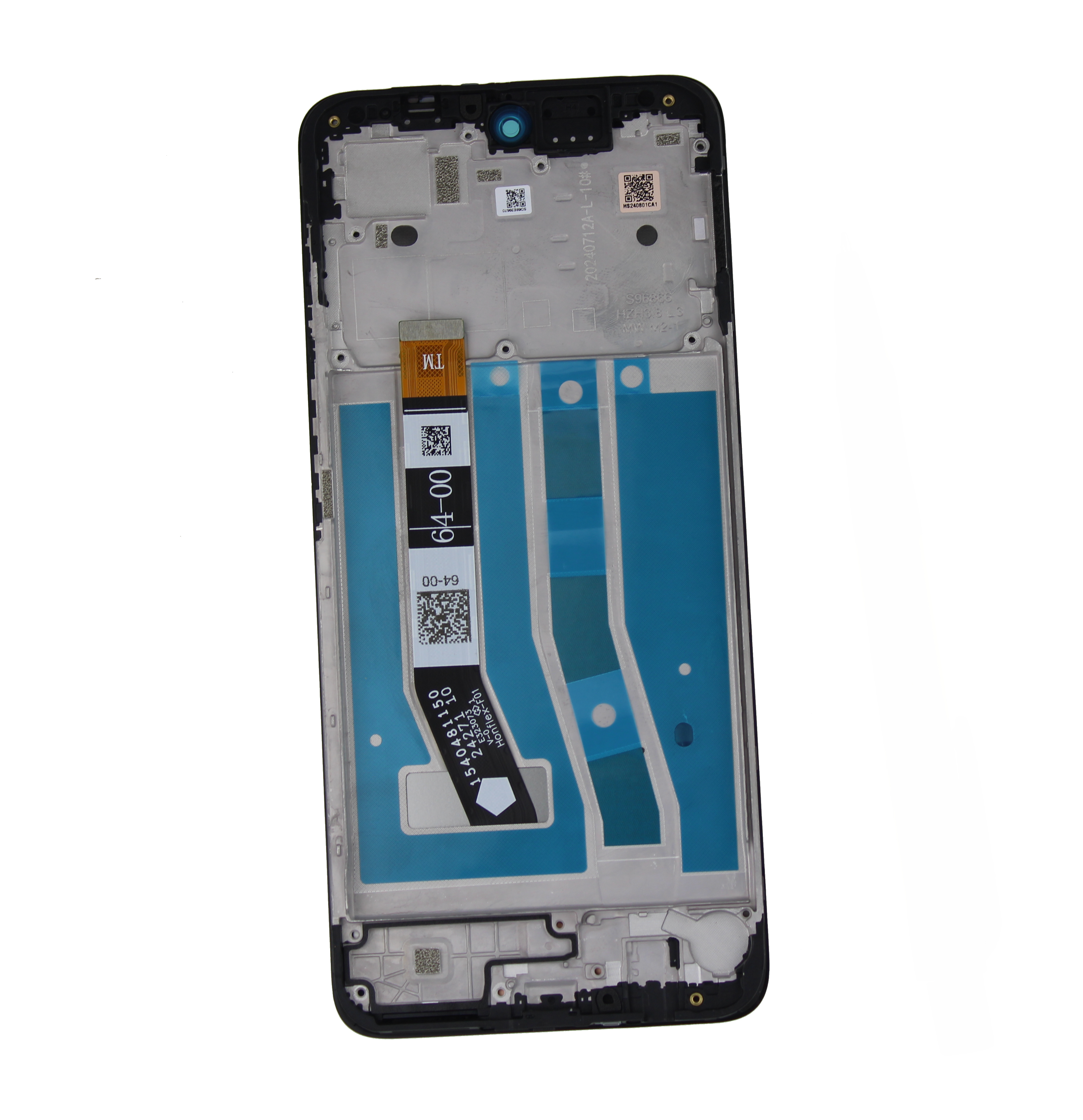 Originál LCD + Dotyková vrstva Dotykowy Motorola Moto G55 černá
