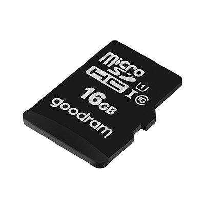 Paměťová karta Goodram micro SDHC 16GB + adaptér