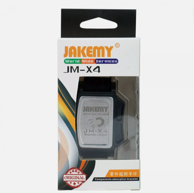 Jakemy JM-X4 Magnetický náramek - Praktický pomocník pro opravy a precizní práci