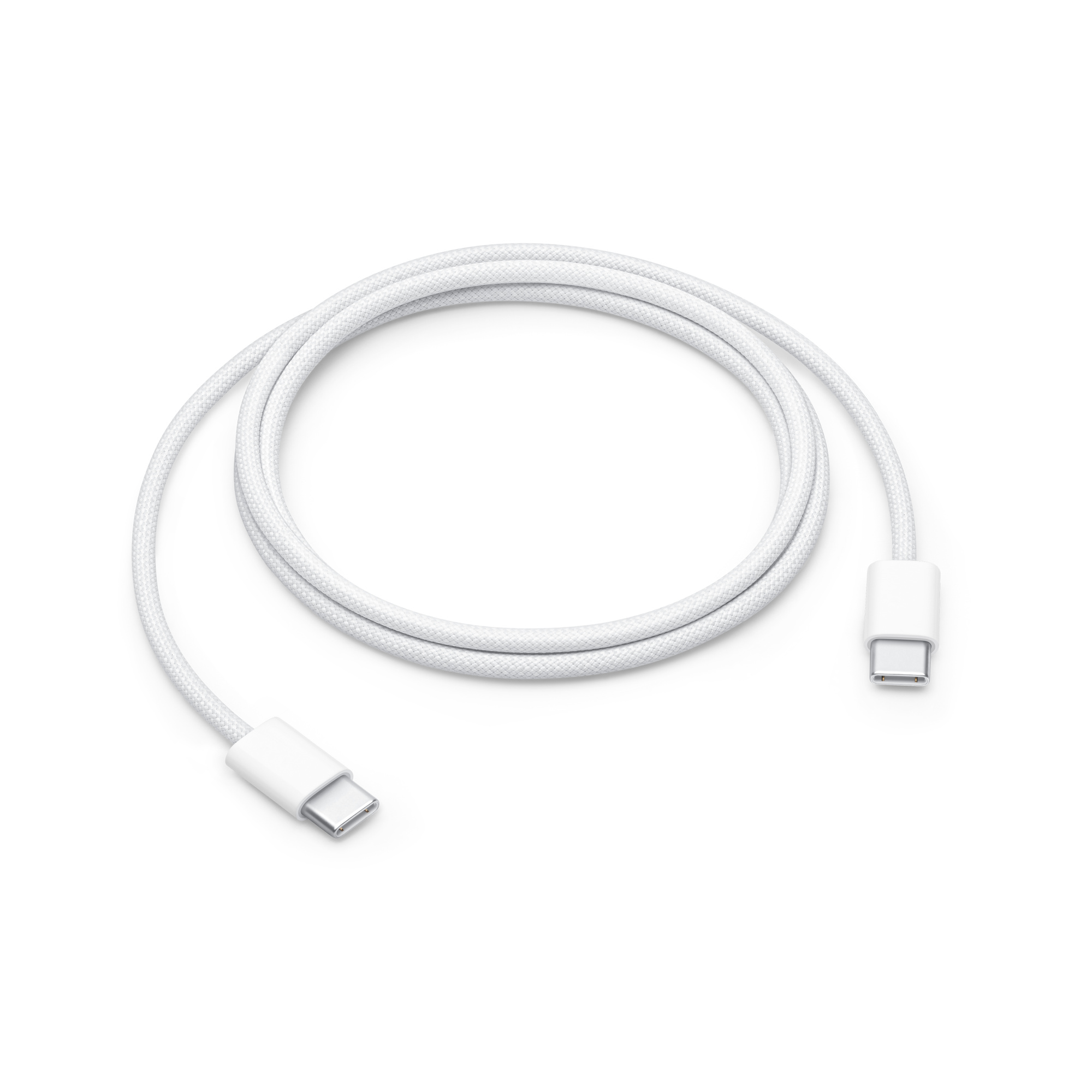 Originalní tkaný Kabel USB-C / USB-C Apple iPhone MW493ZM/A 1m bílý v blistru