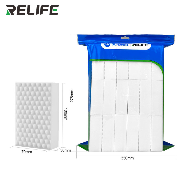 RELIFE RL-080 Pro – Sada 18 NANO houbiček s vysokou hustotou