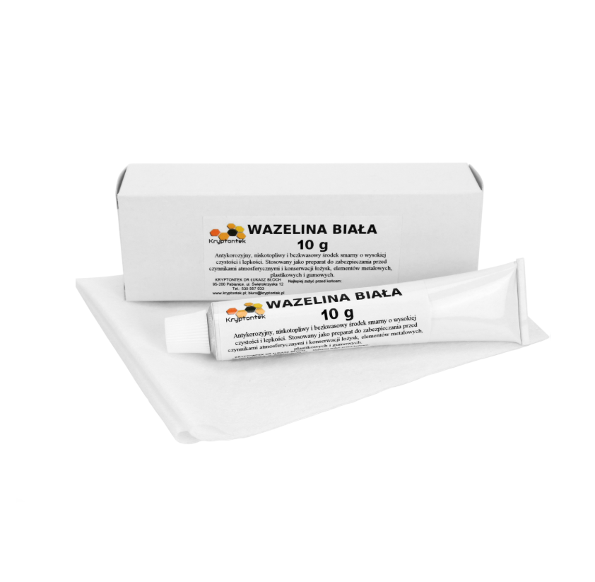Bílá vazelína 10 g v tubě