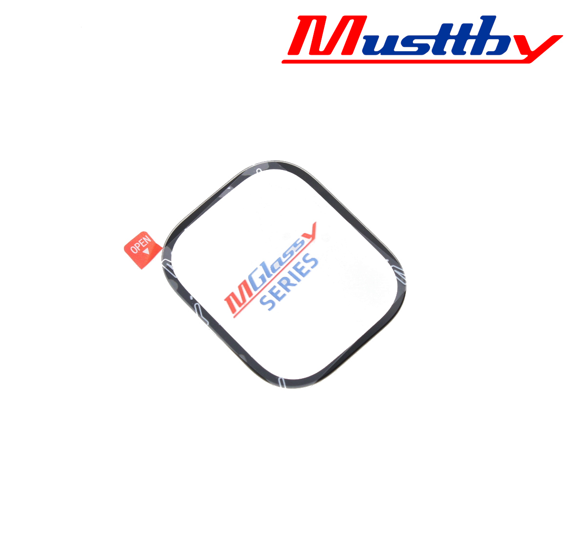 LCD Sklíčko Apple Watch série S10 - 42mm Musttby MY s lepidlem OCA