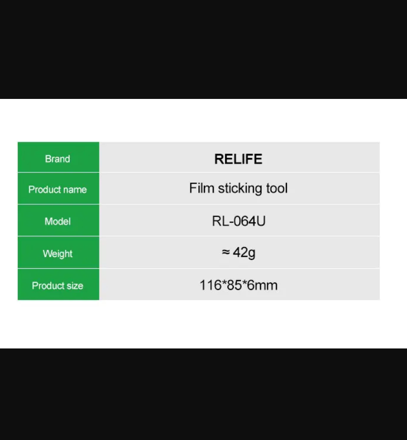 Relife RL-064U Profesionální špachtle pro aplikaci a odstranění hydrogelových fólií
