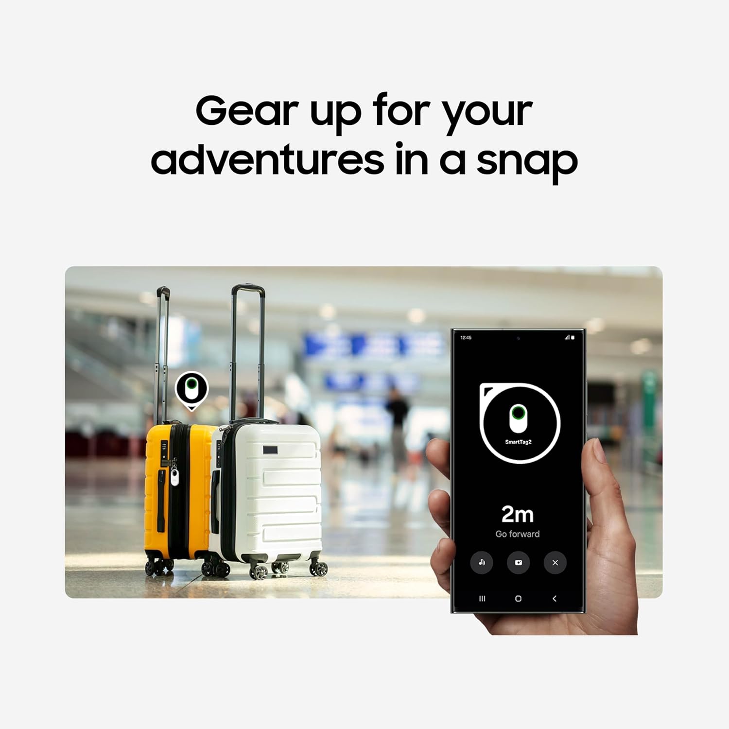 Samsung Galaxy Lokalizátor SmartTag2 EI-T5600BWEGEU Spolehlivé sledování vašich věcí