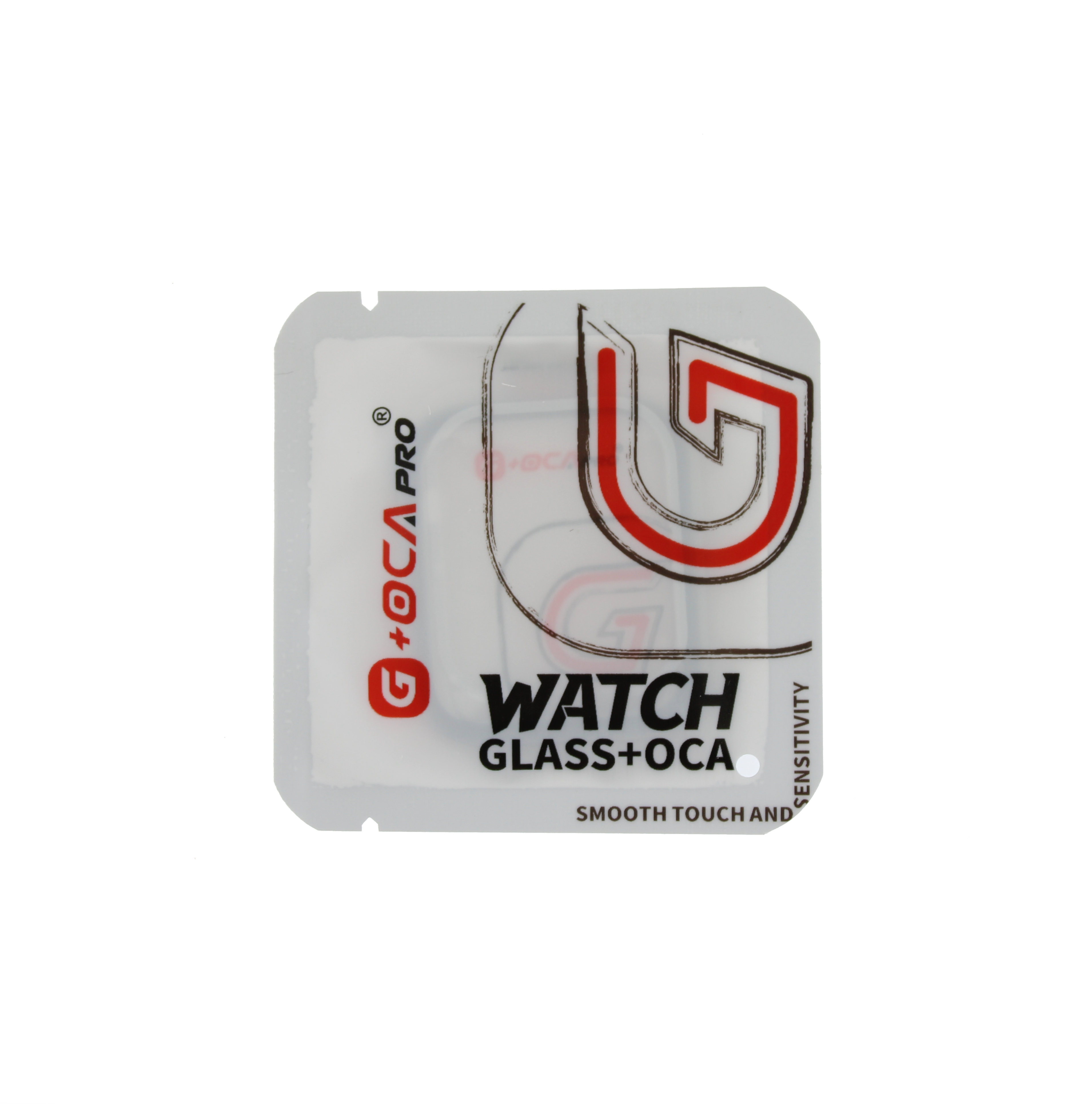 Sklíčko G + OCA lepidlo Apple Watch série S4 - S5 - S6 - SE 44mm s oleofobním povrchem