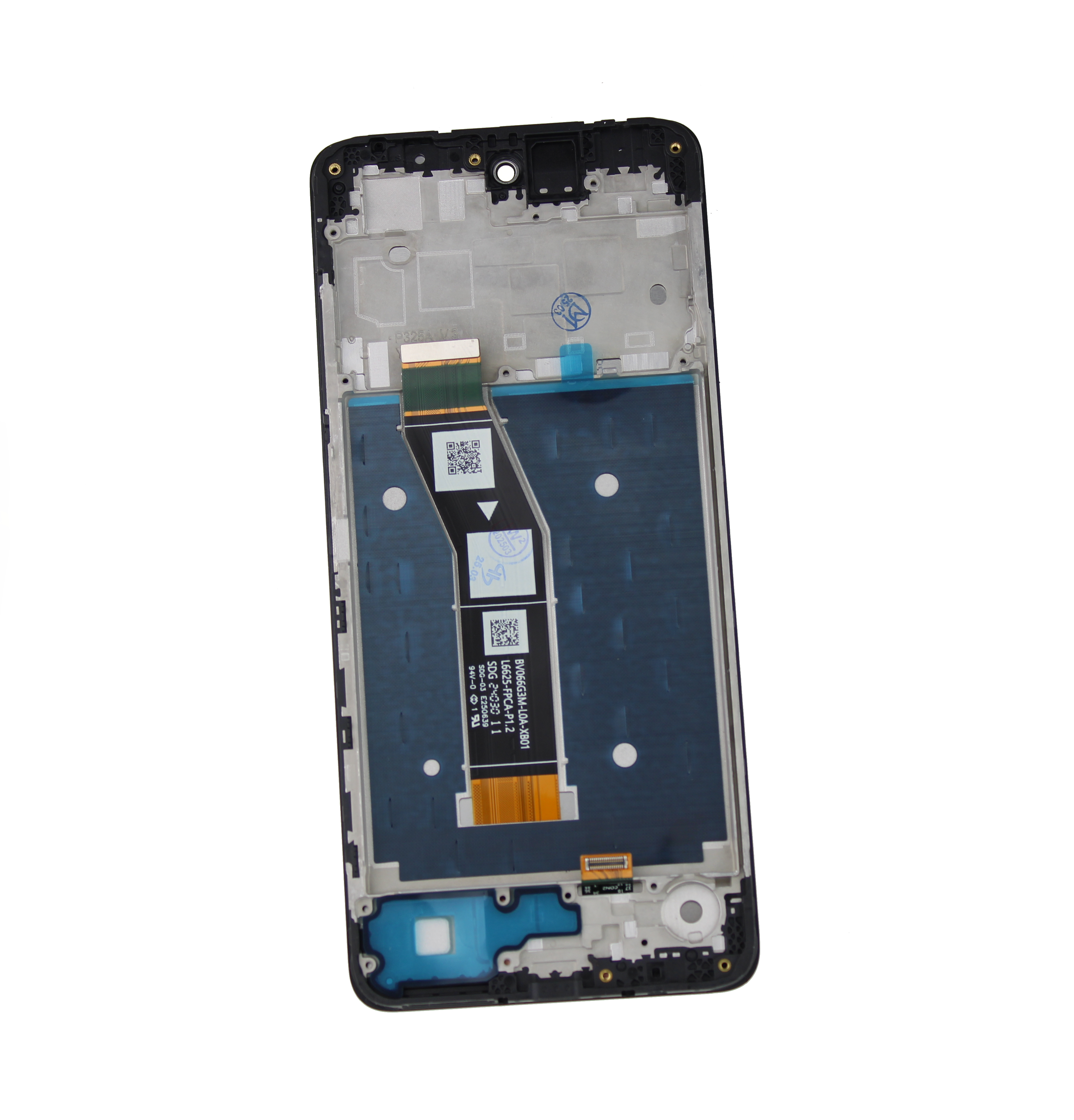 Originál LCD + Dotyková vrstva Motorola Moto G24 Powerčerná - repasovaný díl vyměněné sklíčko