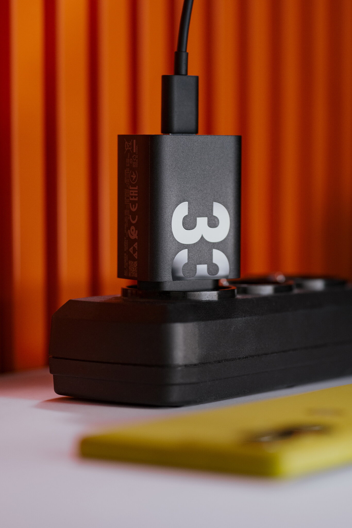 Originál síťová nabíječka Motorola TurboPower 33W + kabel USB-C černá v Blistru