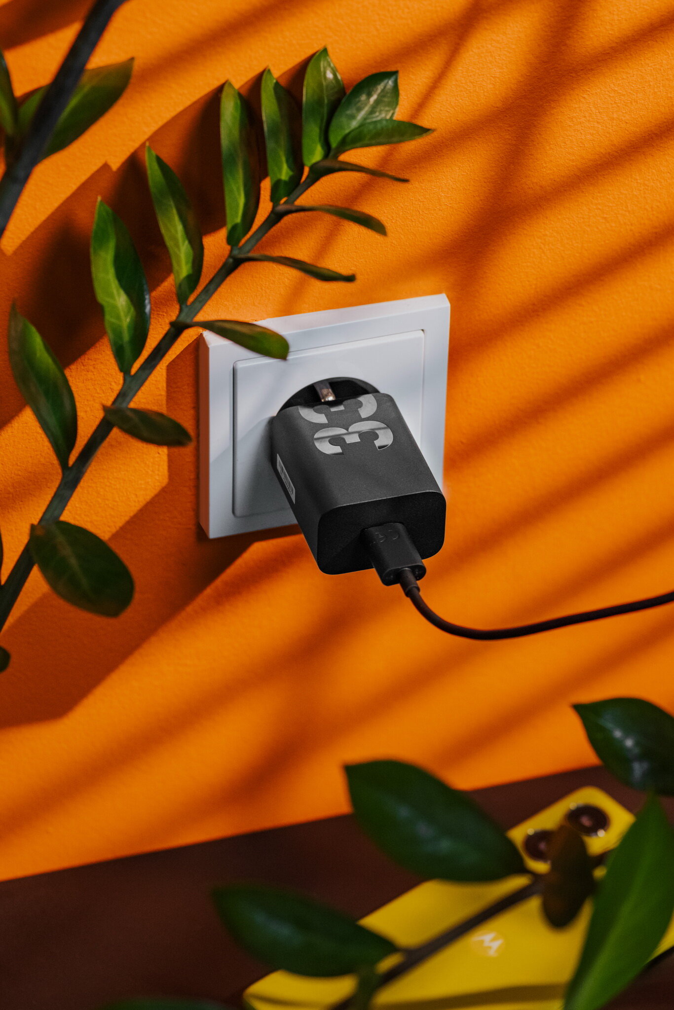 Originál síťová nabíječka Motorola TurboPower 33W + kabel USB-C černá v Blistru