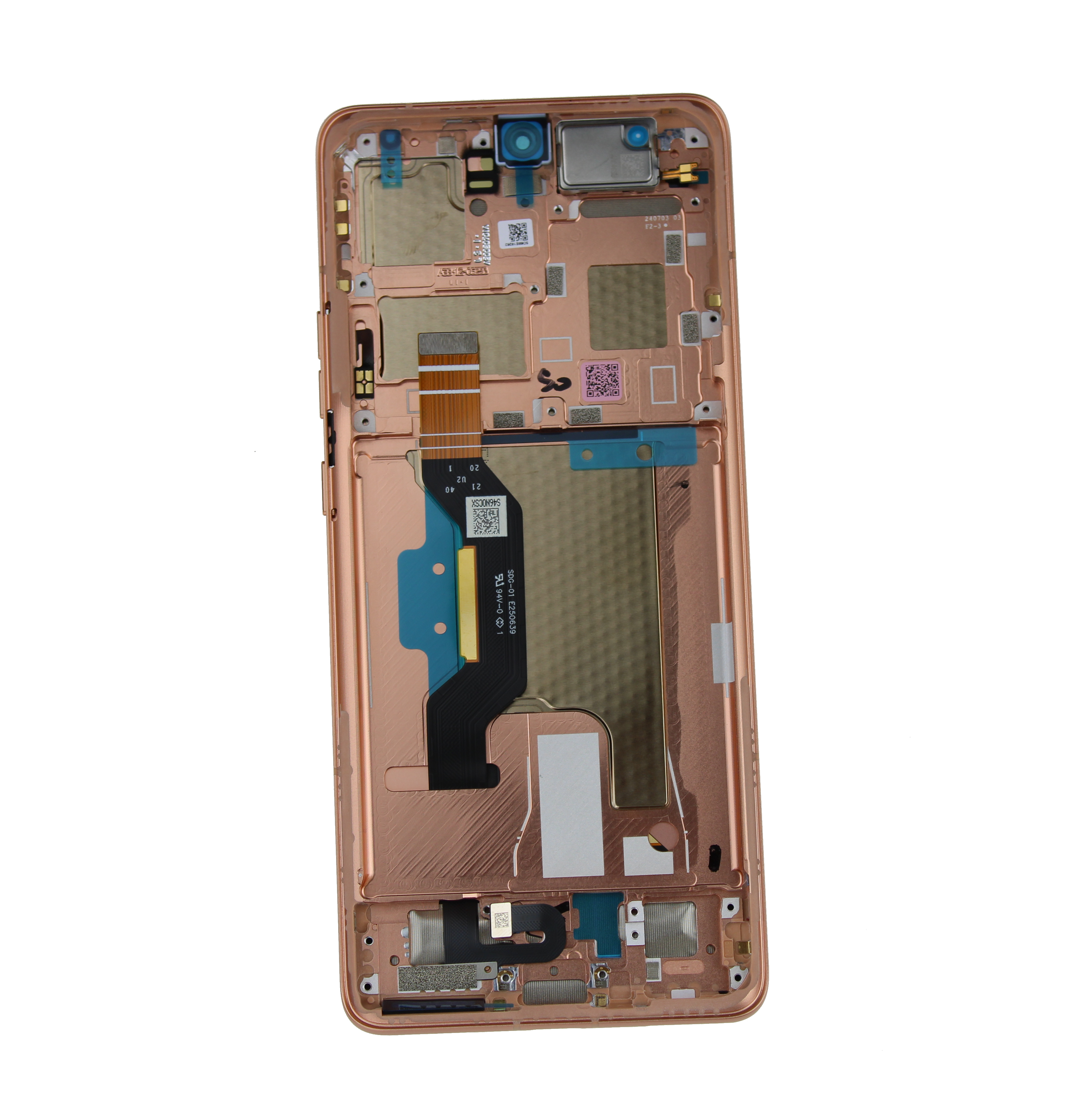 Originál LCD + Dotyková vrstva Motorola Edge 50 Ultra XT2401 oranžová Peach Fuzz