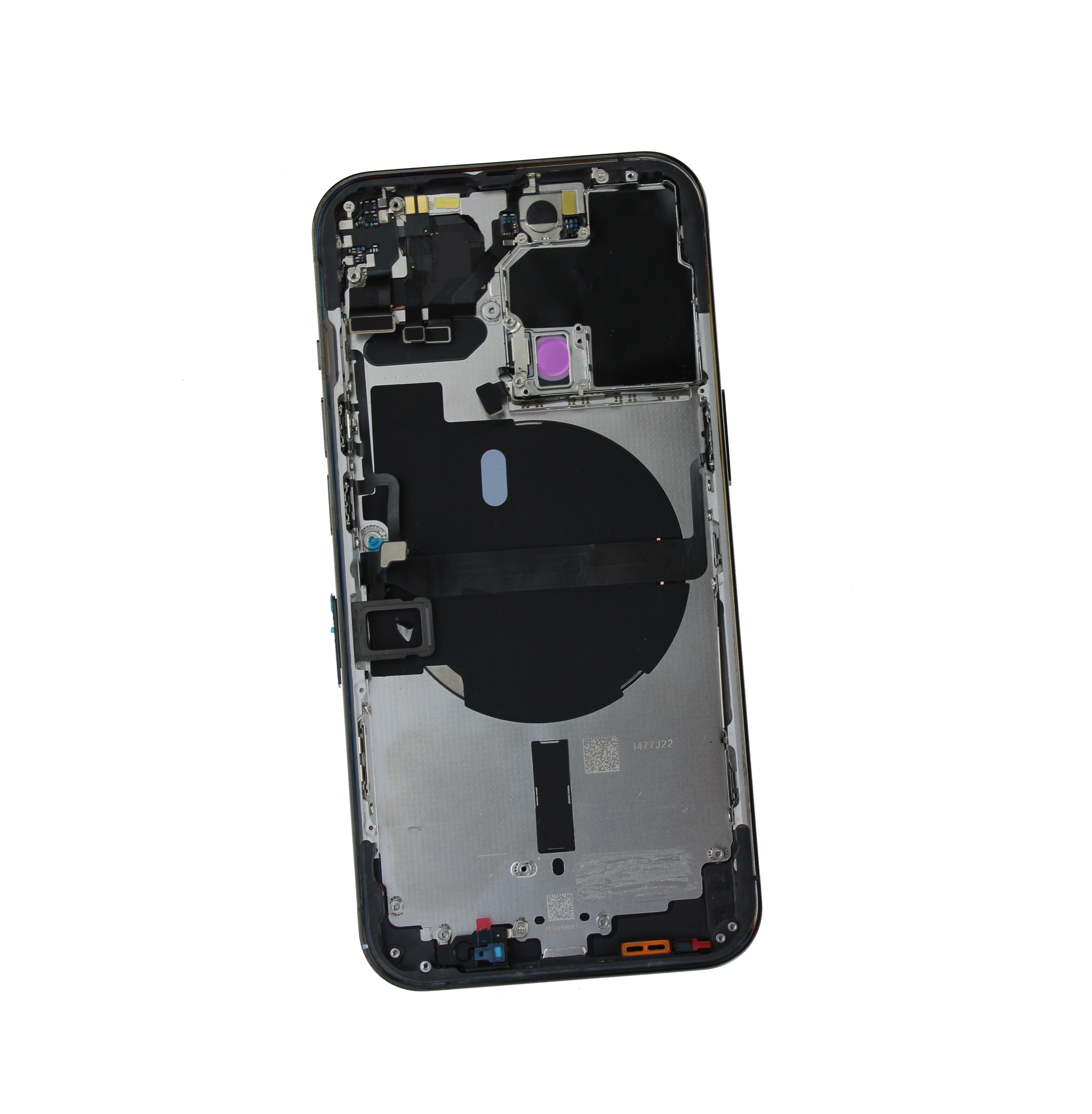 Originál korpus + kryt baterie iPhone 13 Pro černý - demontovaný díl Grade A