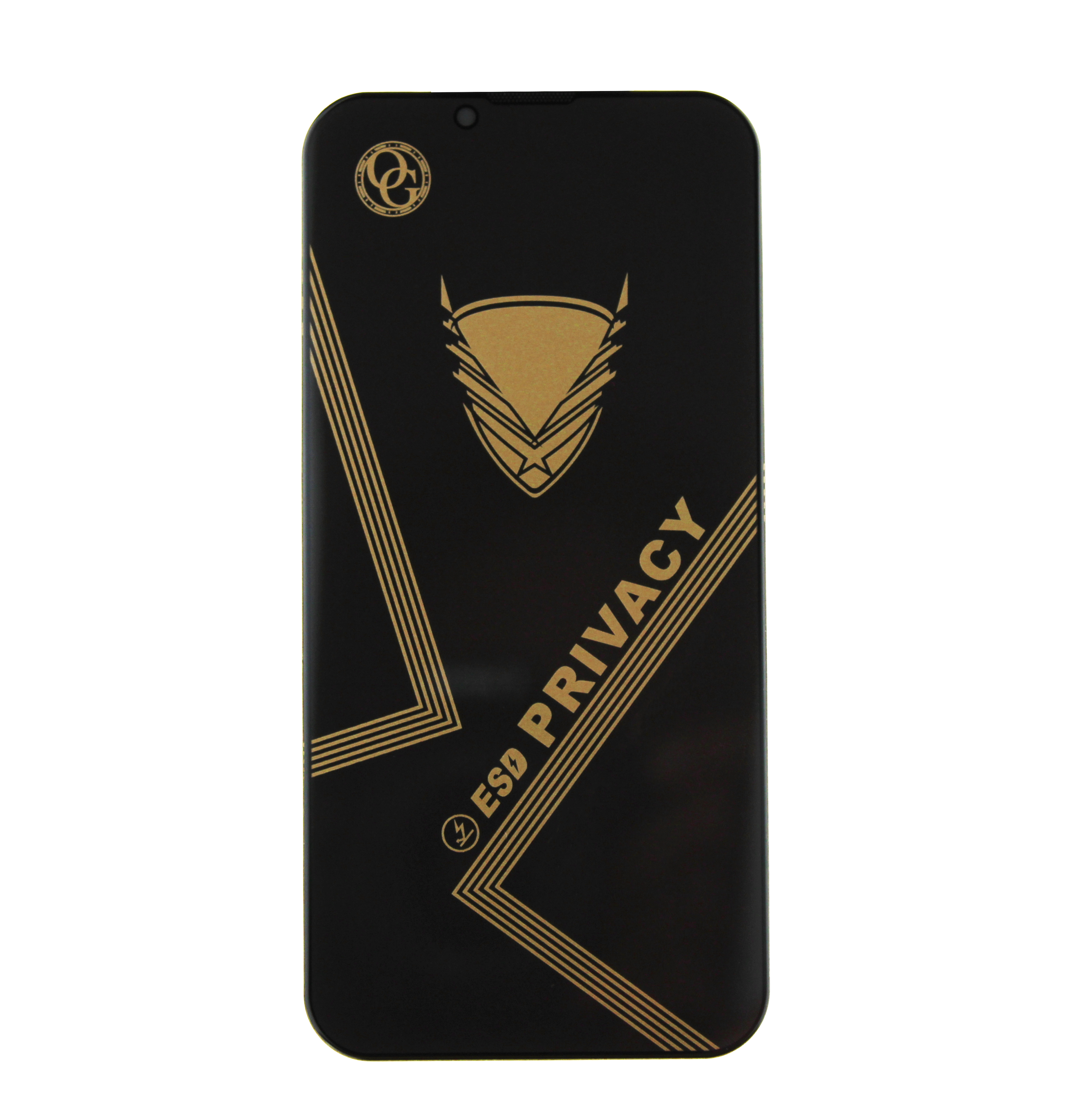 ESD Privacy Glass - Privacy Glass 28° 9H antistatické ochranné tvrzené sklo iPhone 15 Plus - iPhone 16 Plus