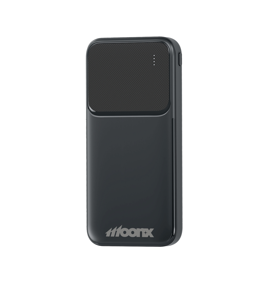 MOONX powerbanka MP01 2A 10W 2xUSB 10000mAh černá