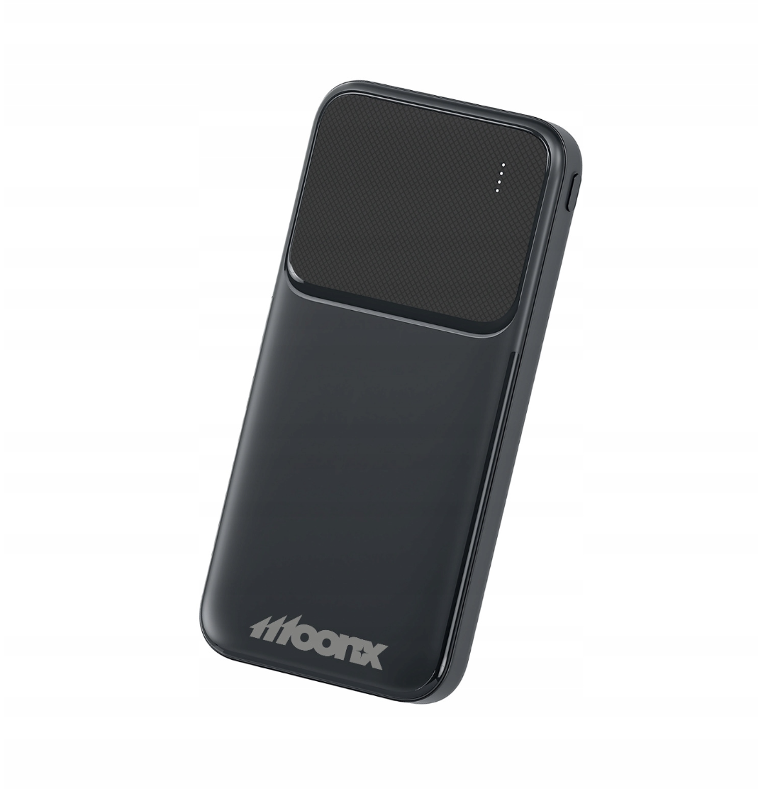 MOONX powerbanka MP01 2A 10W 2xUSB 20000mAh černá