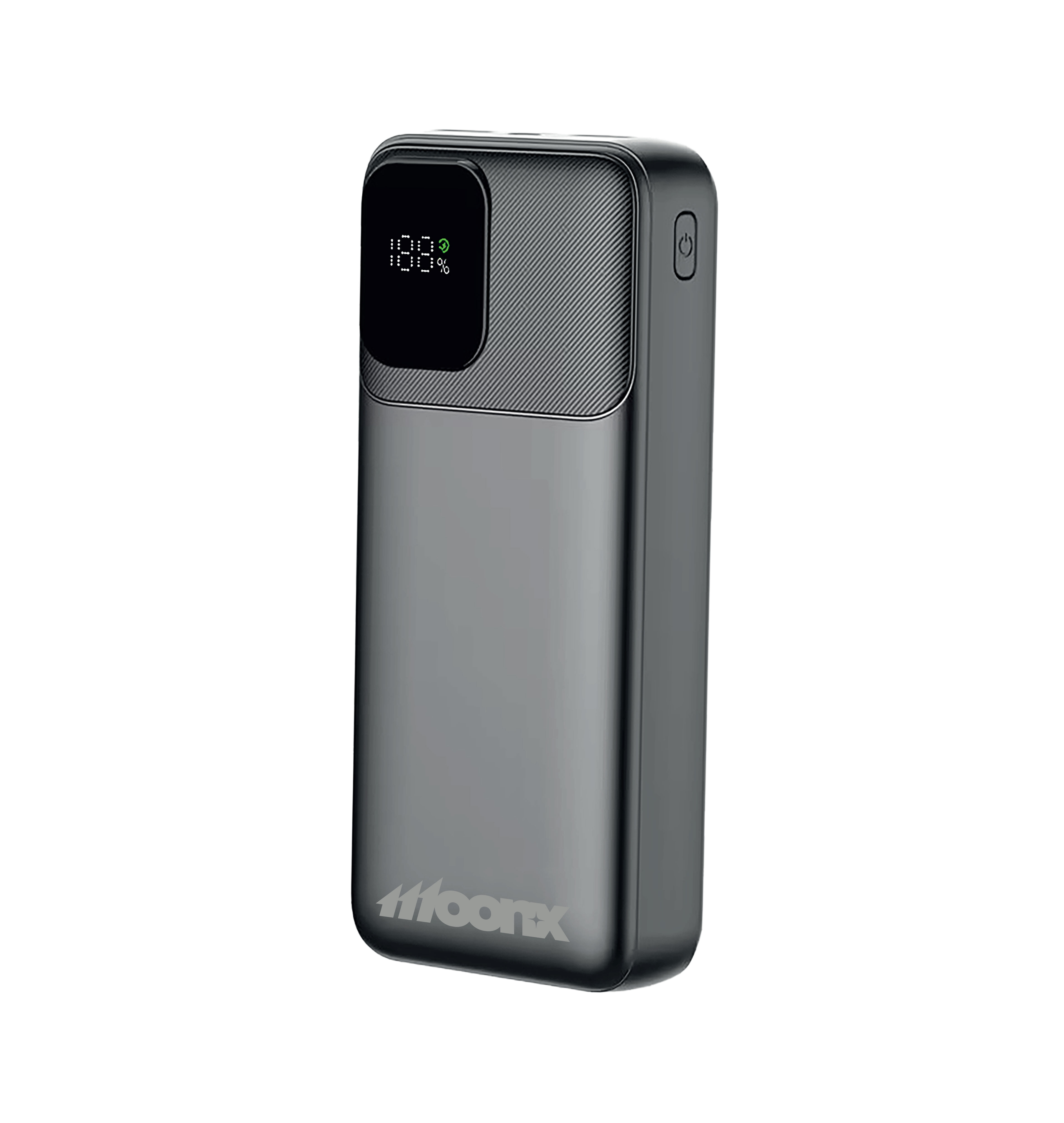 MOONX powerbanka MP02 PD 20W 1xUSB-C + 2xUSB QC3.0 22.5W 20000mAh černá