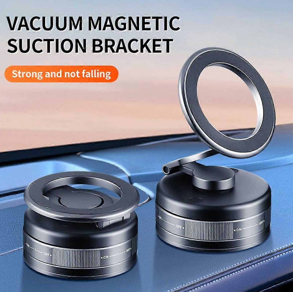 MagSafe Magnetický držák S11 s otočným ringem a silnou přísavkou 360°