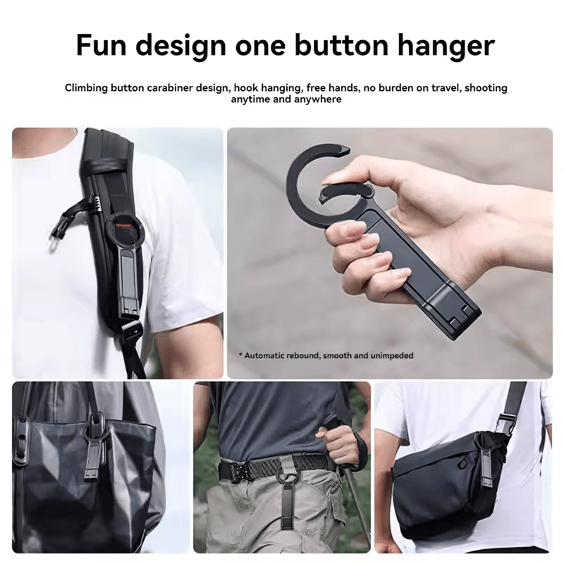 MagSafe 2v1 RT777 Skládací stativ a magnetický držák pro mobilní telefon s karabinou