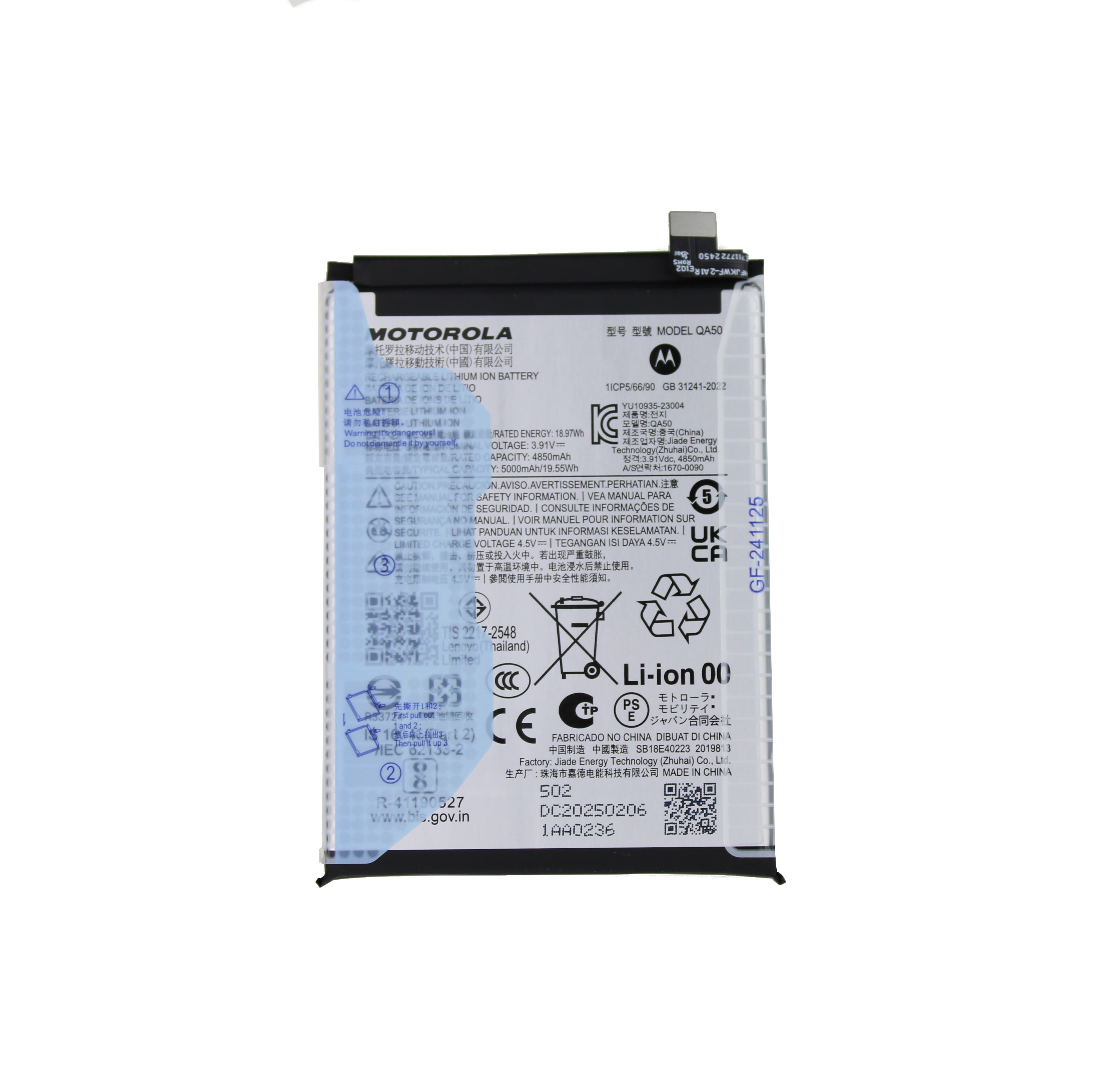 Originál baterie QA50 Motorola Moto G55 XT2435