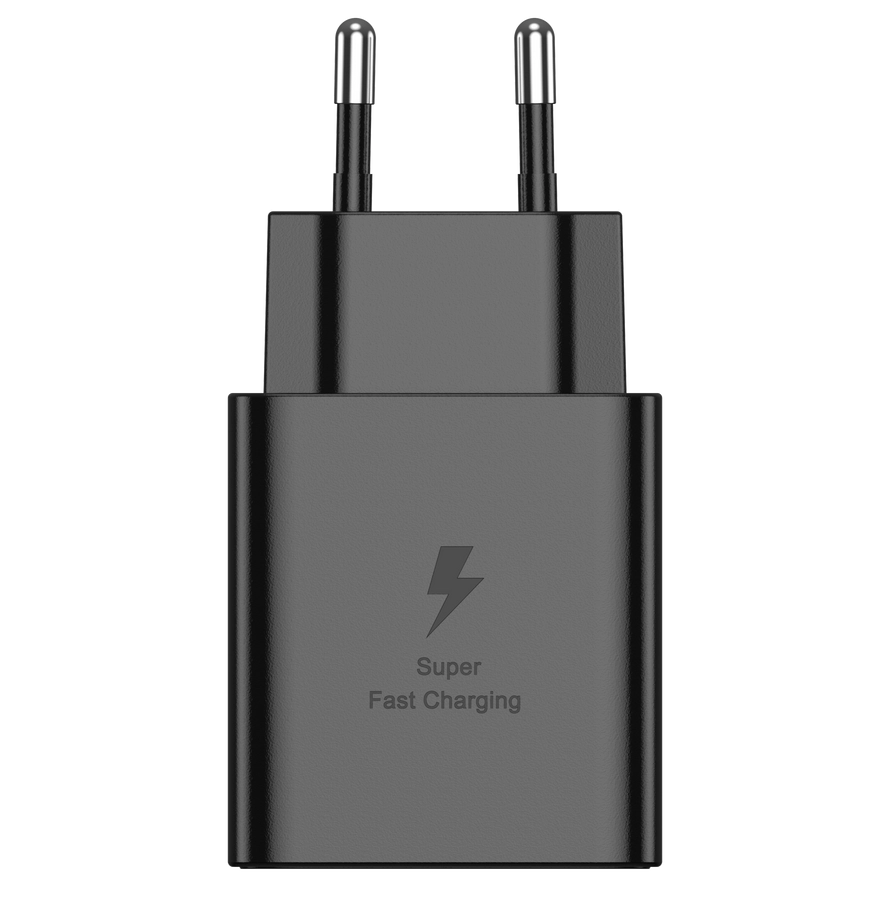 Jellico síťová nabíječka EU45 GaN PD 45W 1xUSB-C + kabel USB-C / USB-C černá