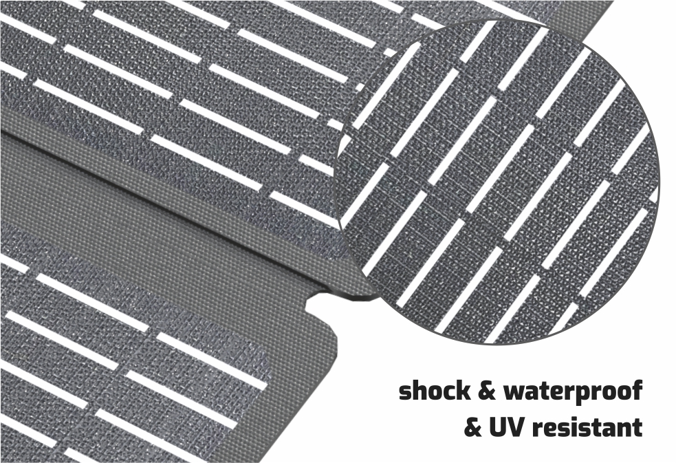 Swissten skládací solární panel 22W USB-A + USB-C