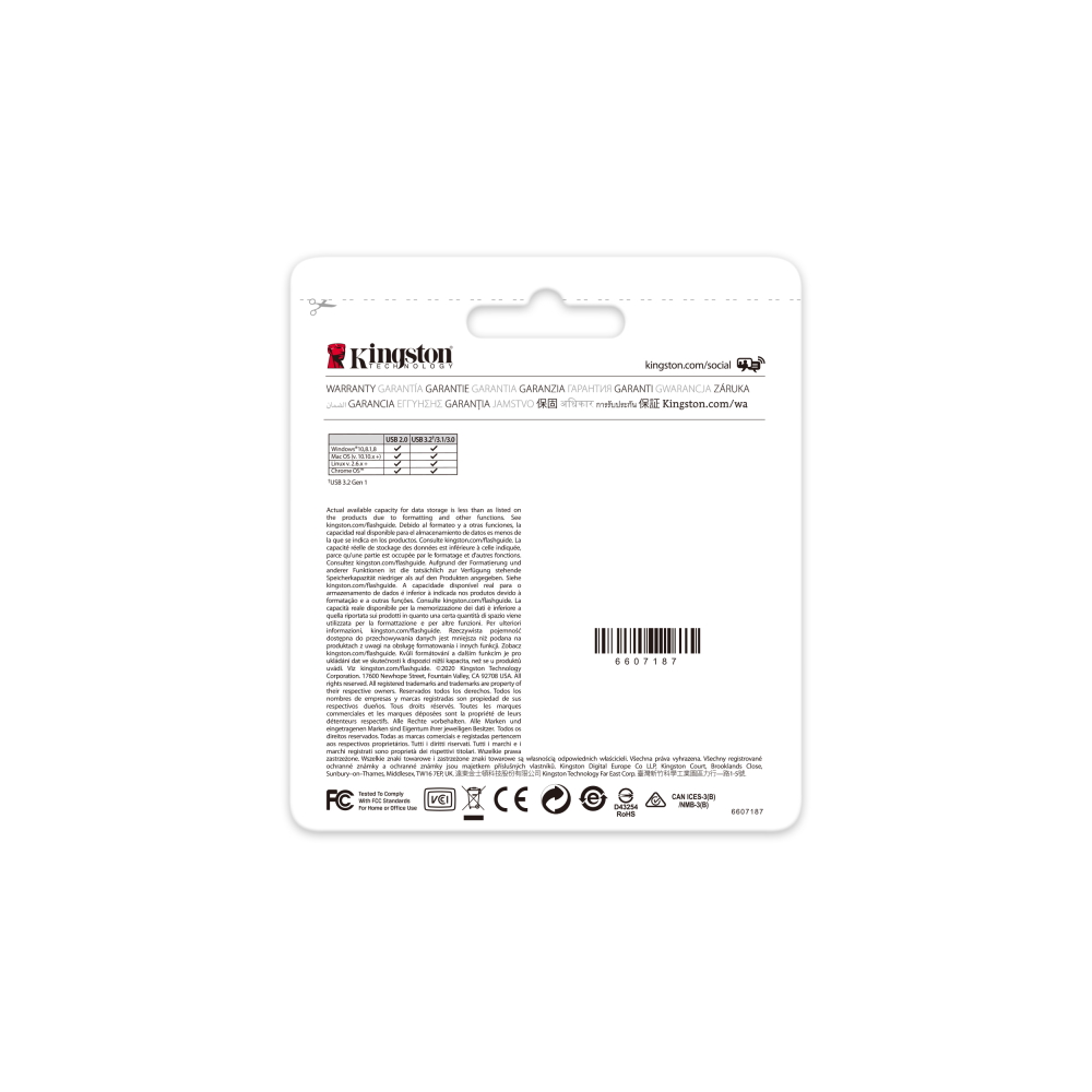 Pendrive Kingston USB 3.2 64GB DT Exodia černý Flash disk