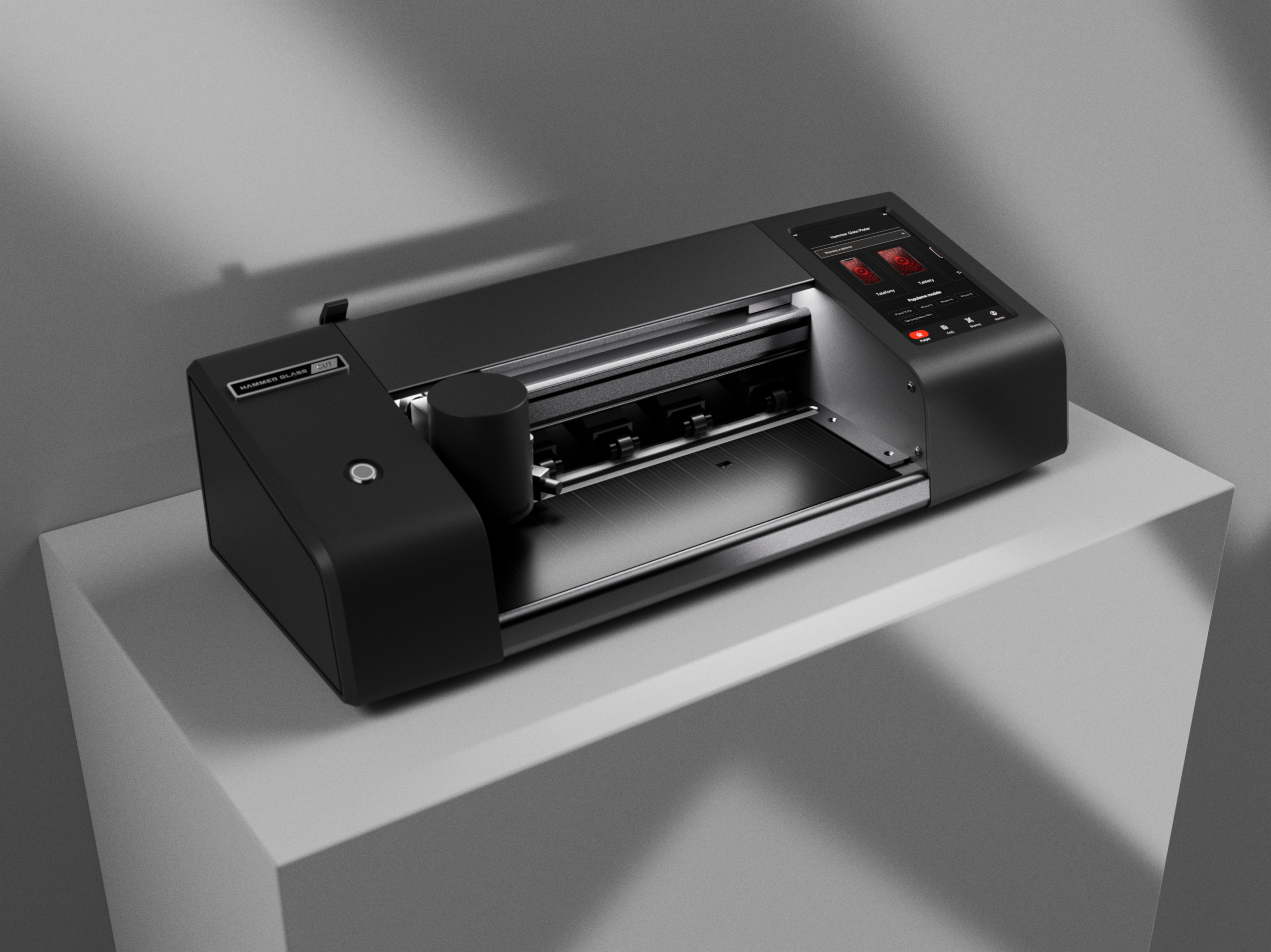 Hammer Glass Cut fólie do plotru Matte Finish 10ks