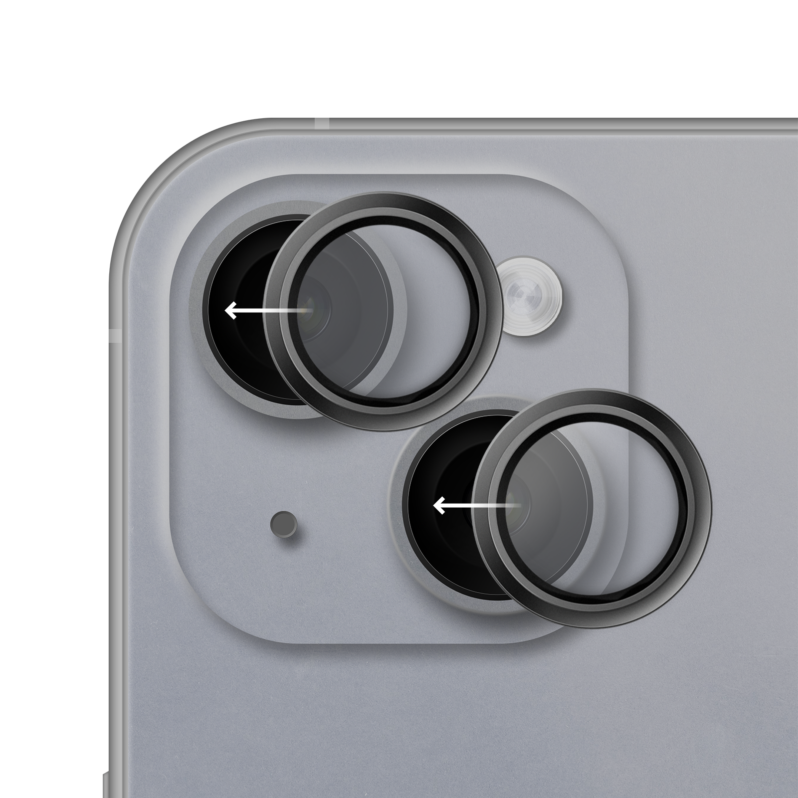 Hammer Glass ochranné sklo na fotoaparát Lens Protector iPhone 15 - iPhone 15 Plus